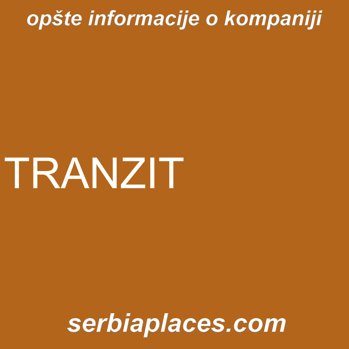TRANZIT