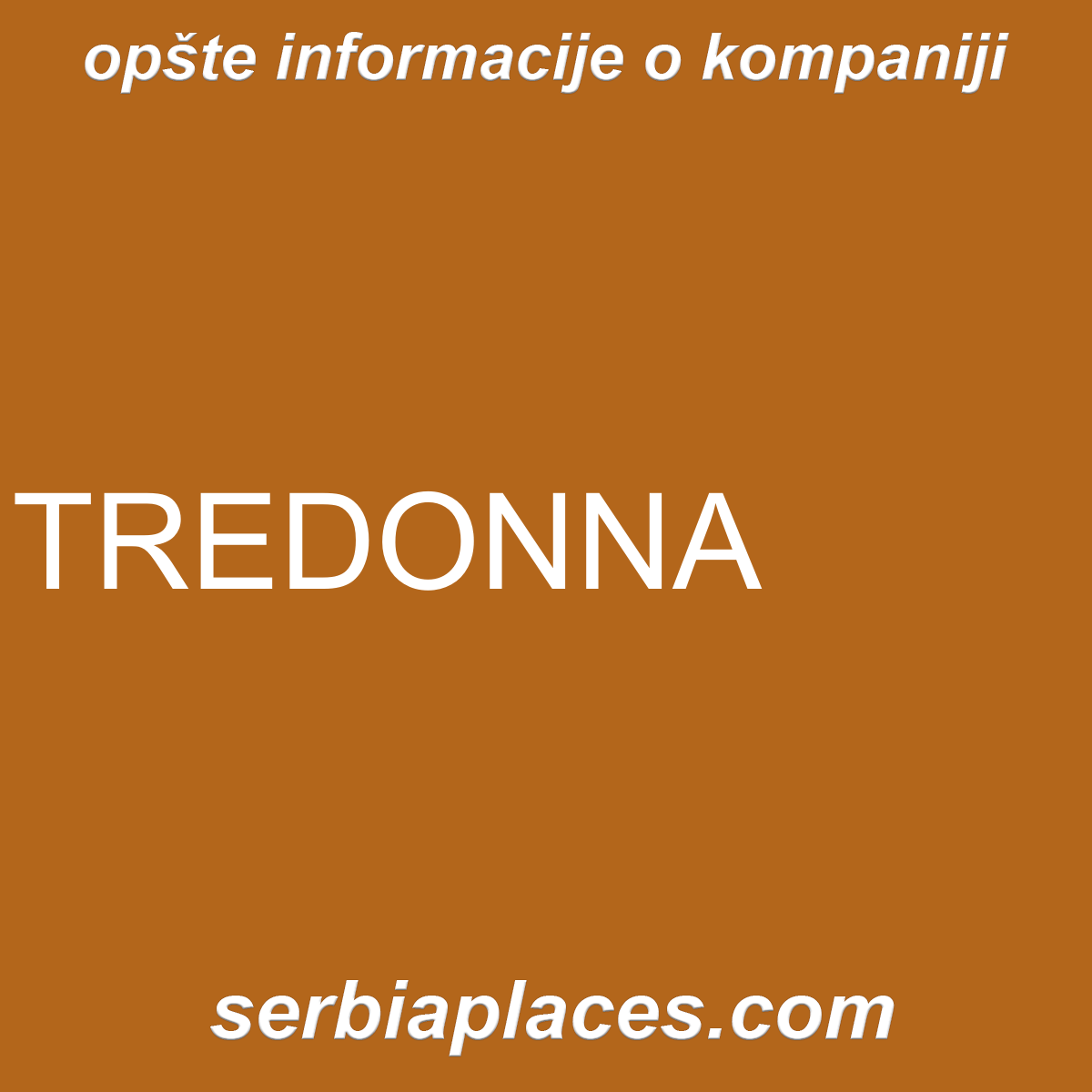 TREDONNA