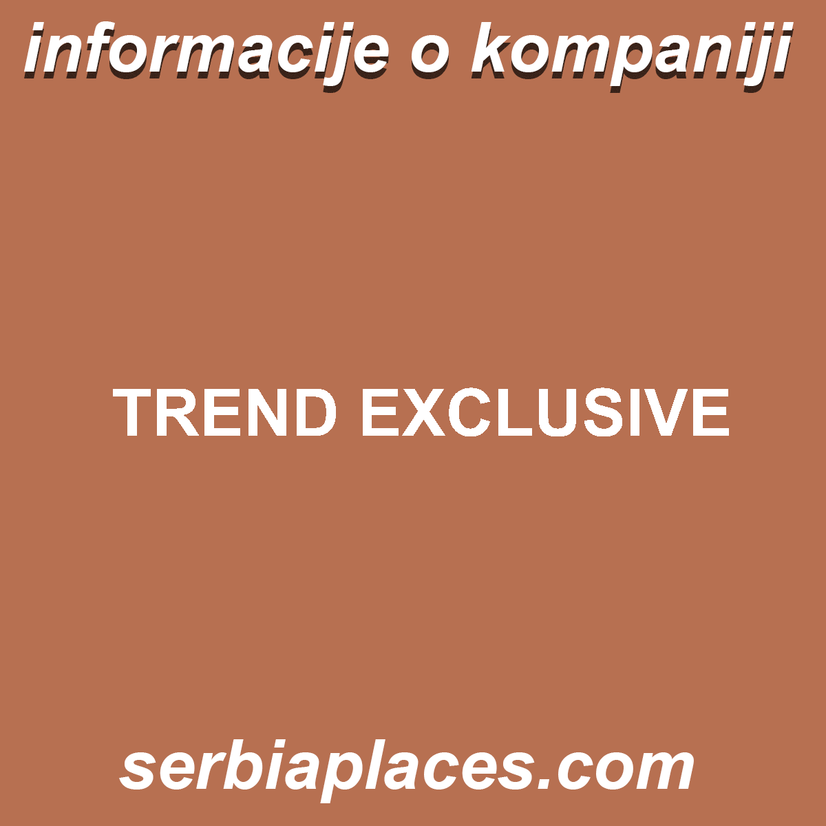 TREND EXCLUSIVE
