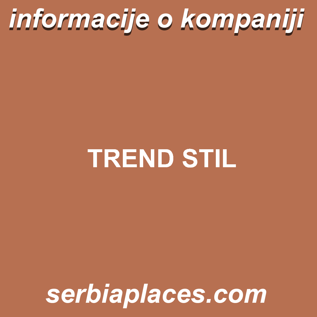 TREND STIL
