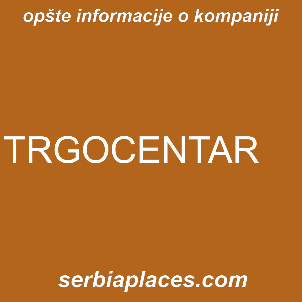 TRGOCENTAR