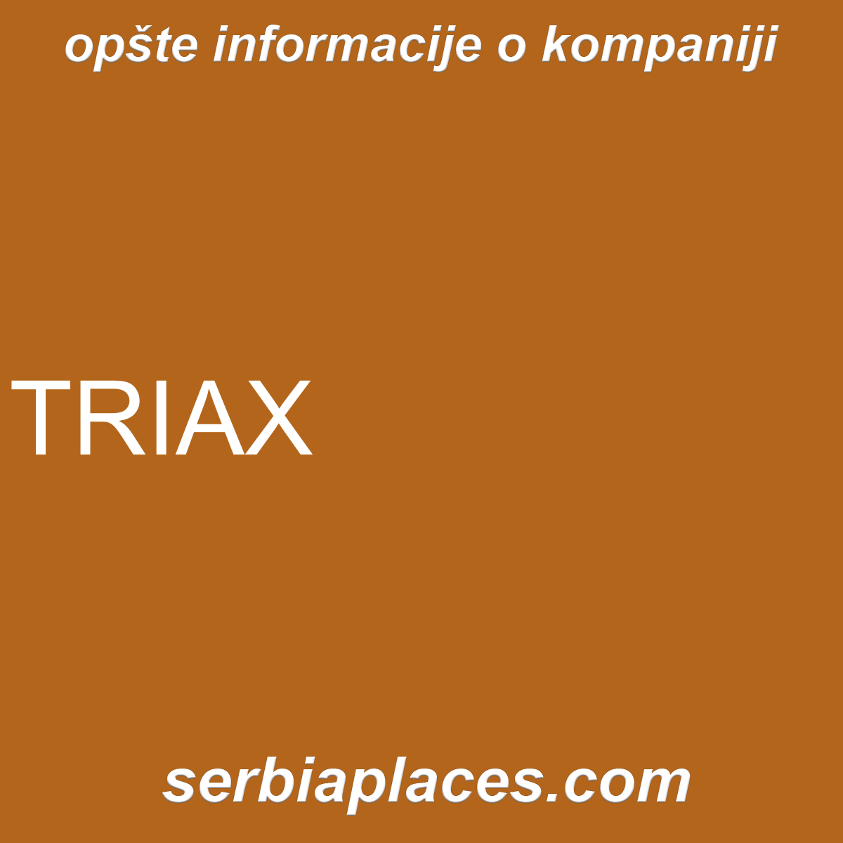 TRIAX