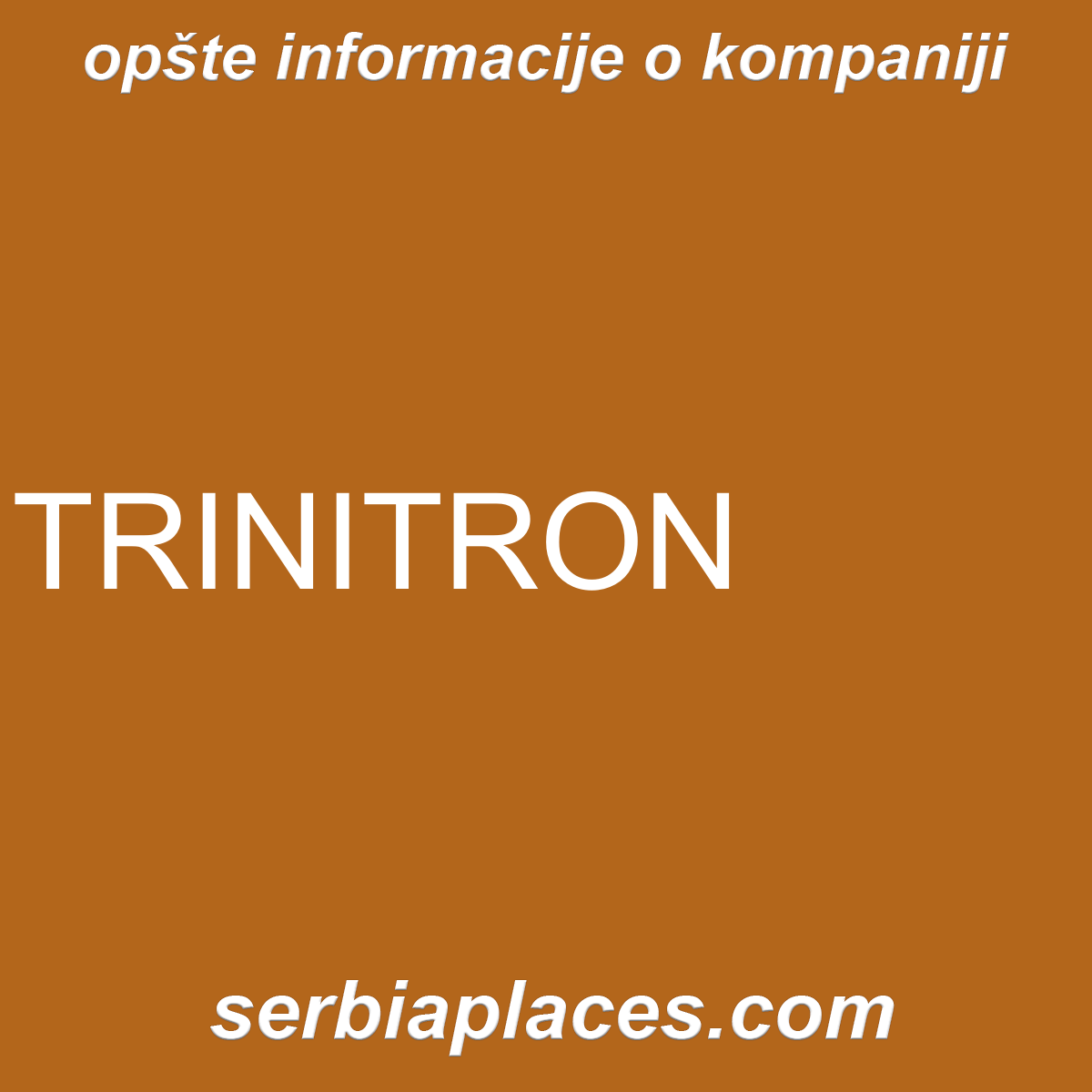 TRINITRON