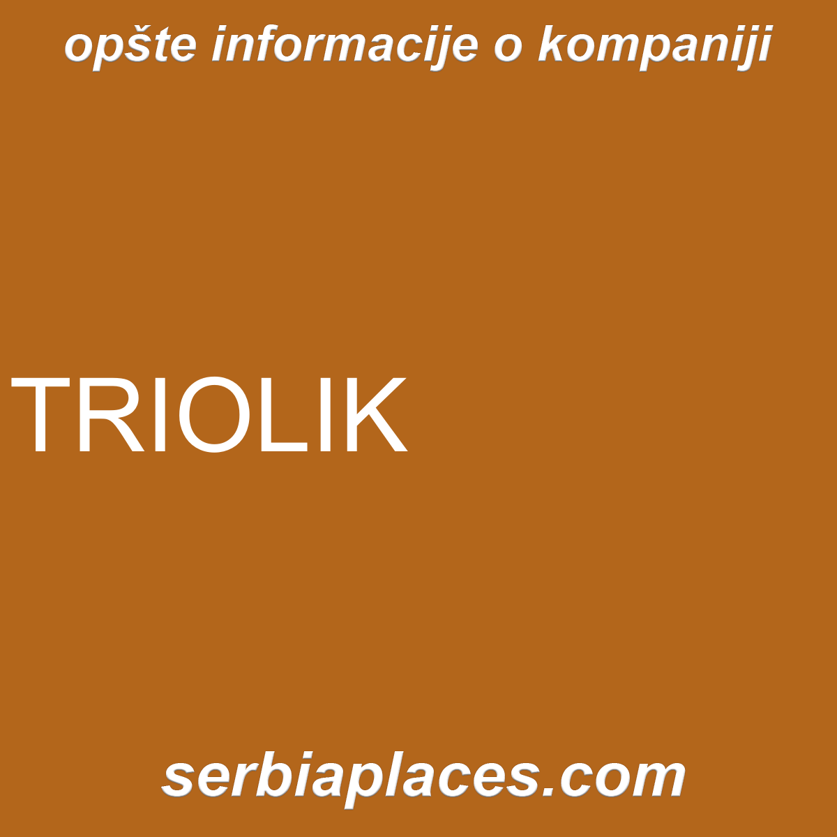 TRIOLIK