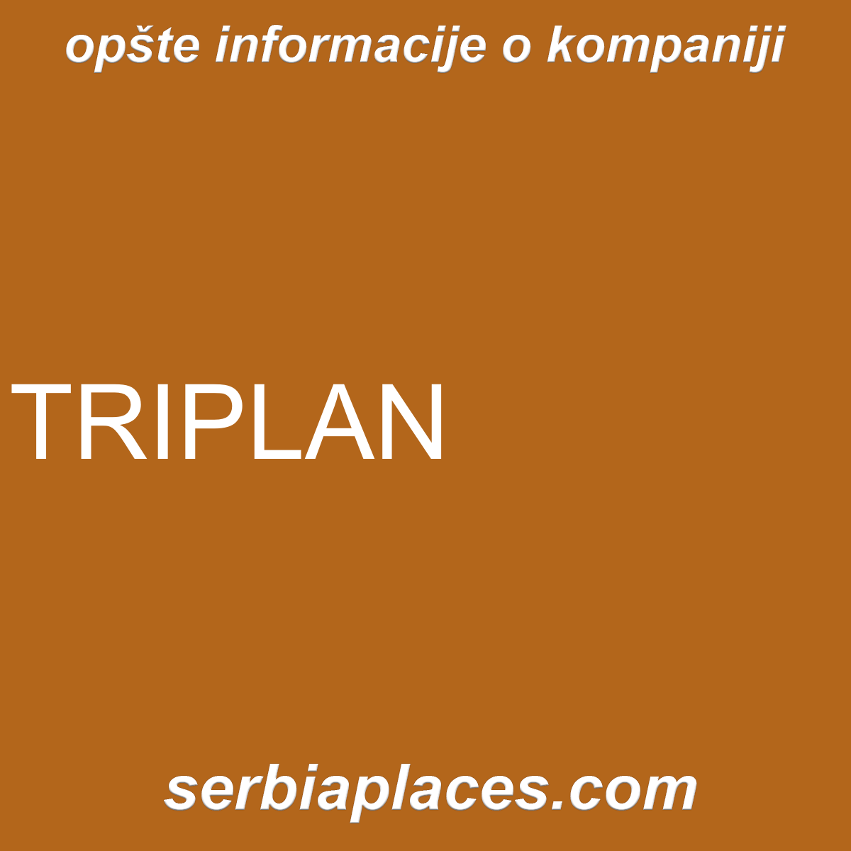 TRIPLAN