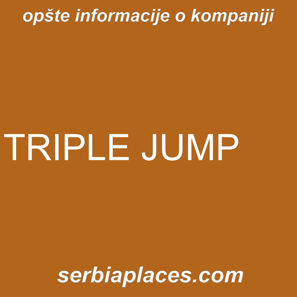 TRIPLE JUMP
