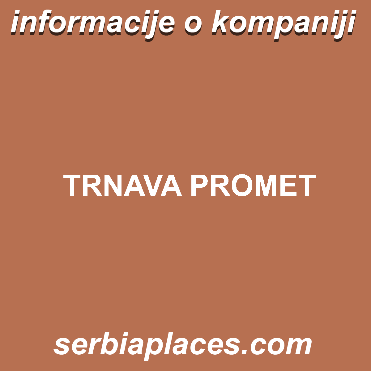 TRNAVA PROMET