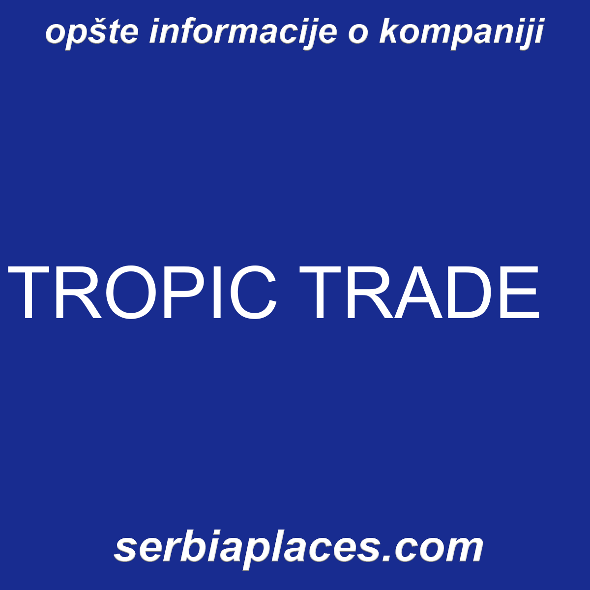 TROPIC-TRADE