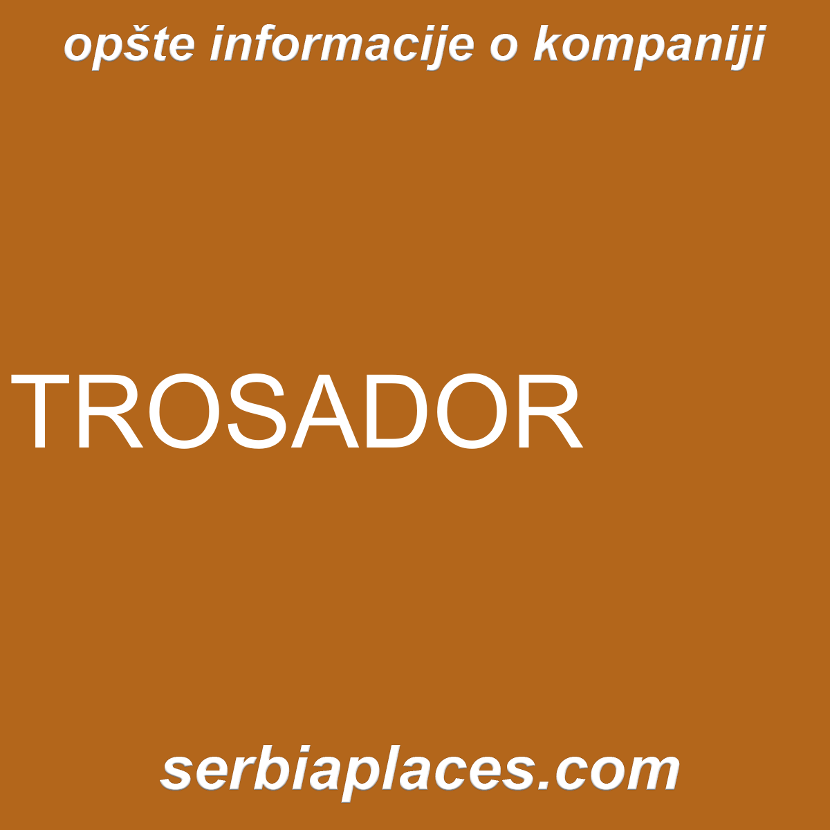 TROSADOR