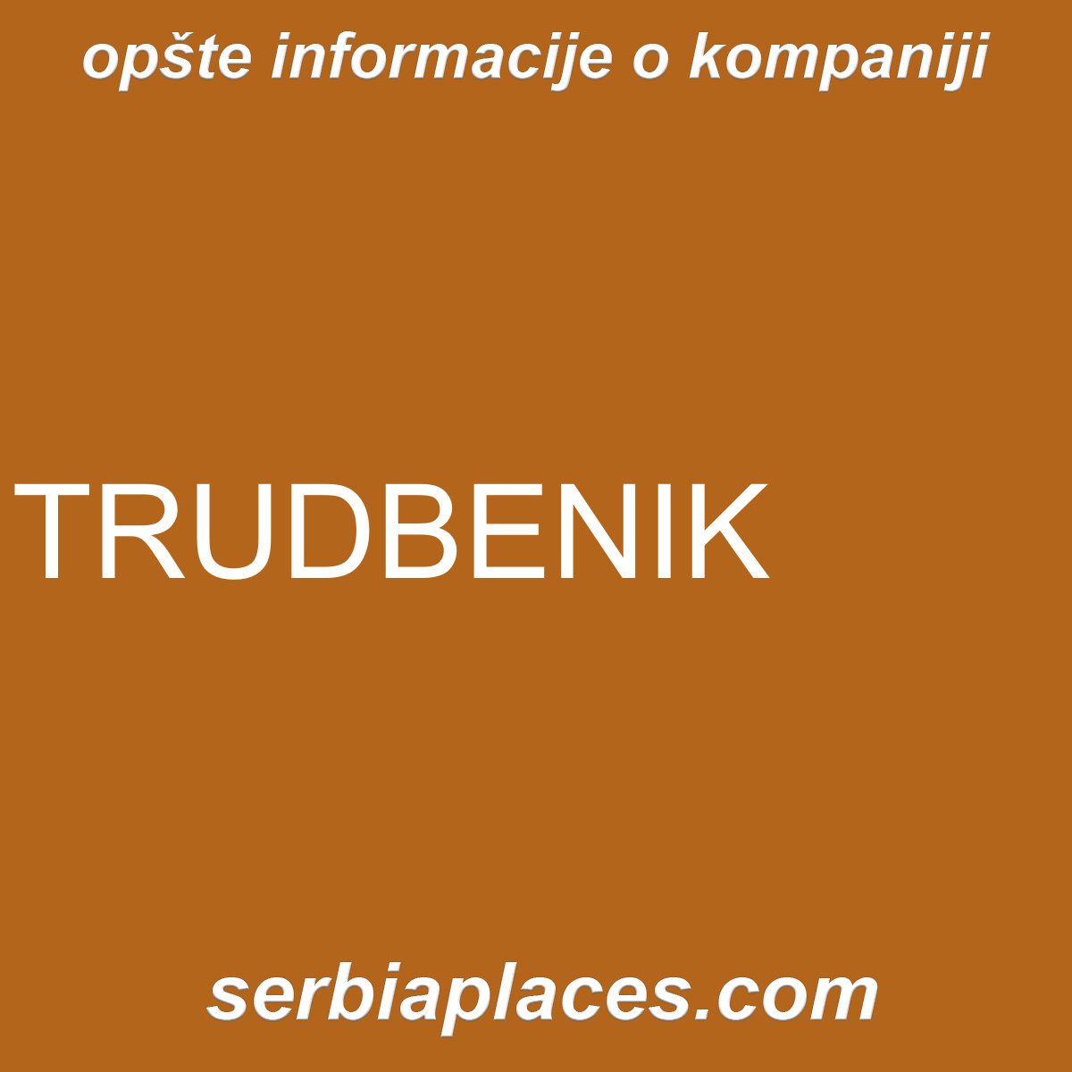 TRUDBENIK