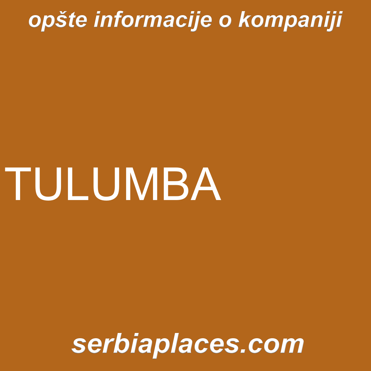 TULUMBA