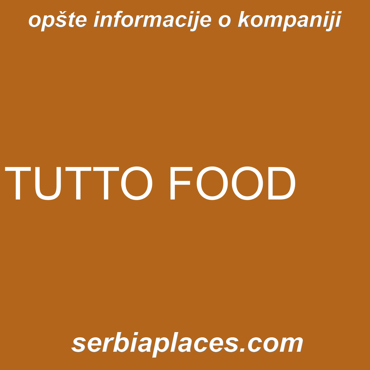 TUTTO FOOD