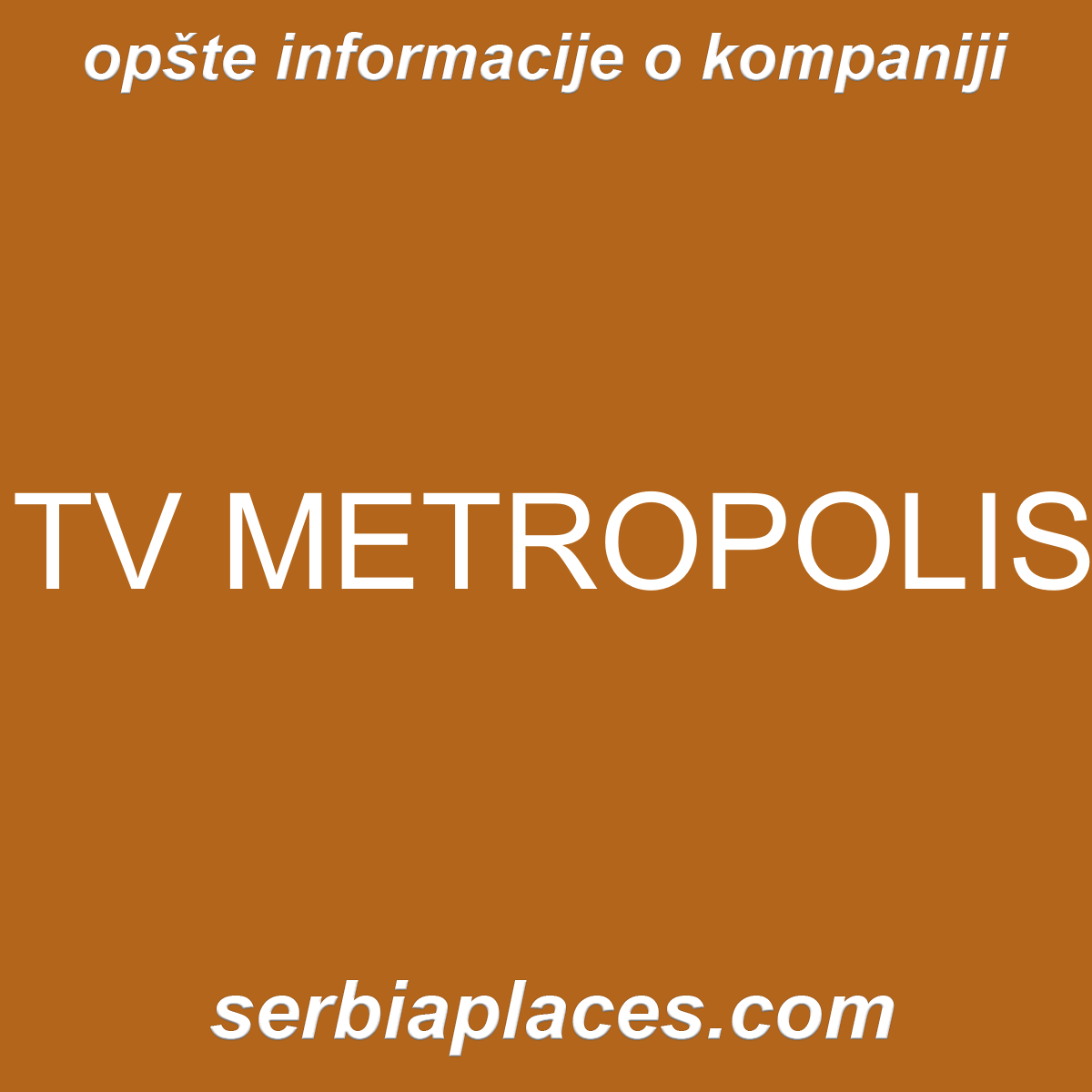 TV METROPOLIS