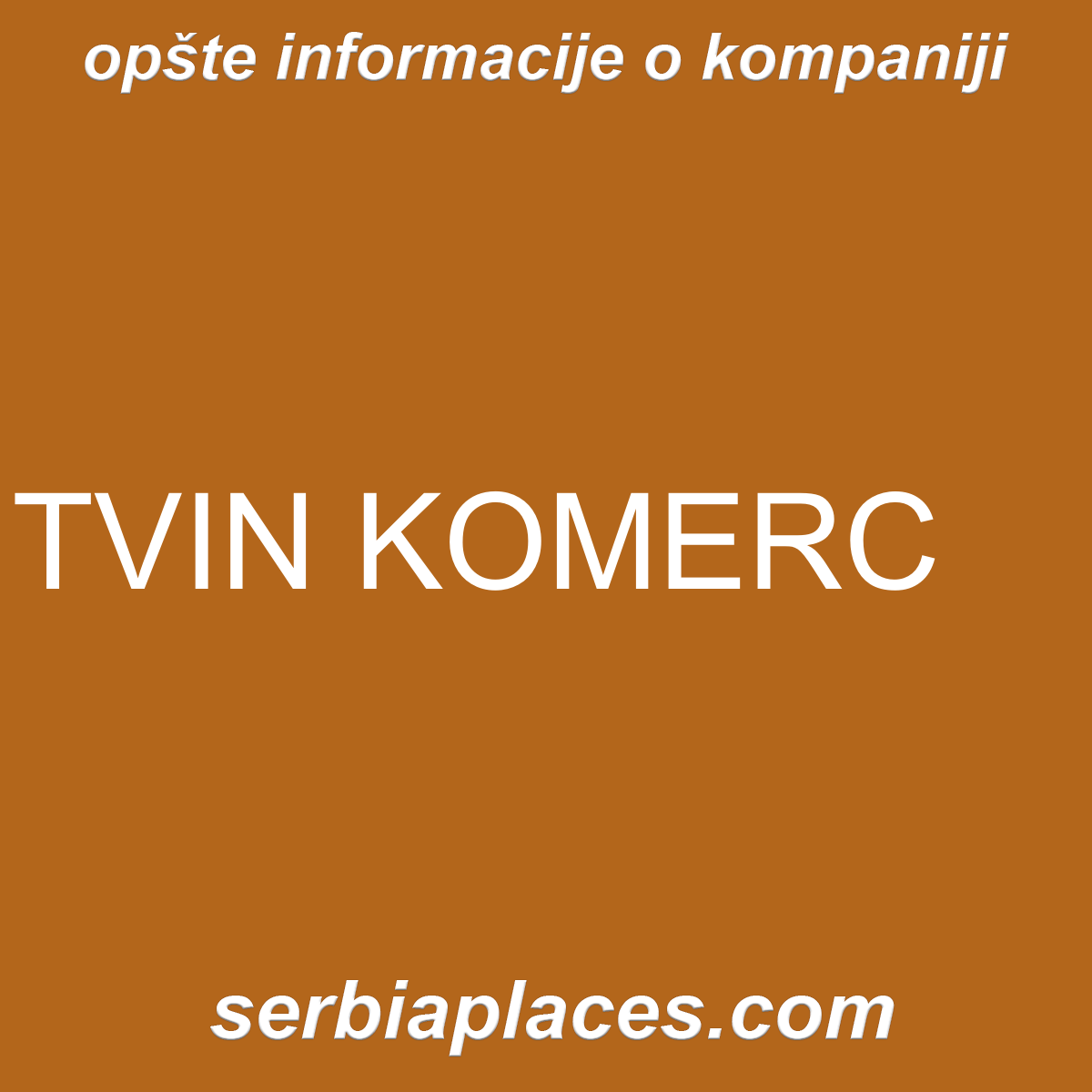 TVIN KOMERC