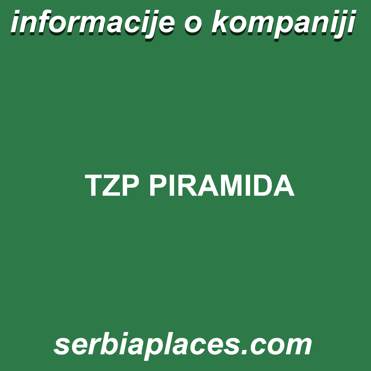 TZP PIRAMIDA