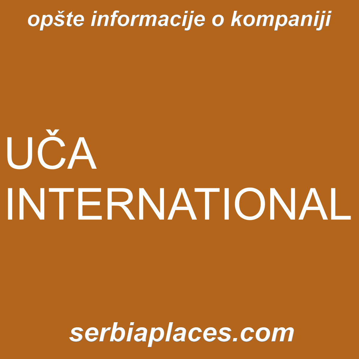 UČA INTERNATIONAL
