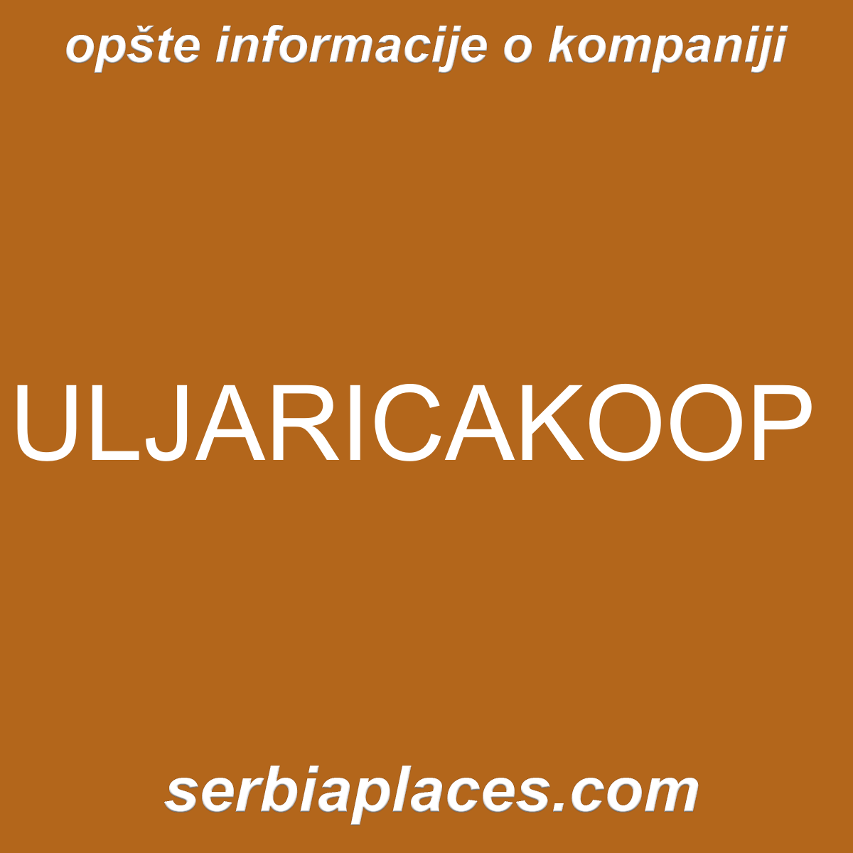 ULJARICAKOOP