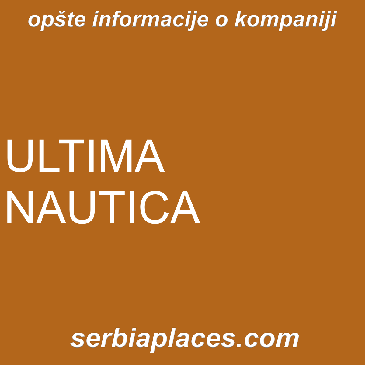 ULTIMA NAUTICA