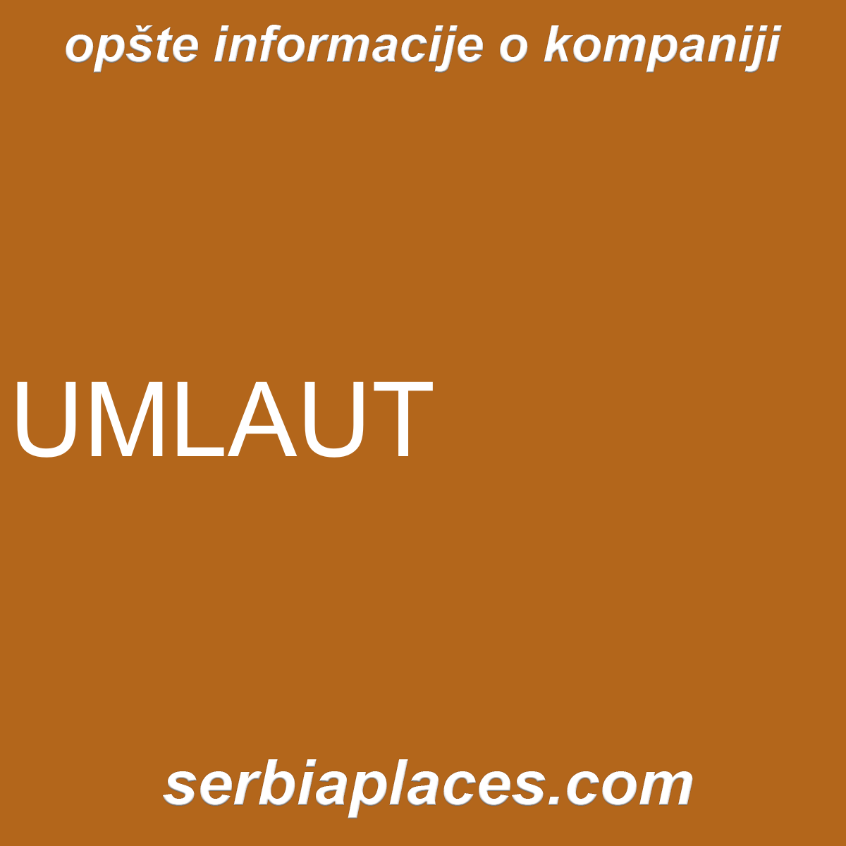 UMLAUT