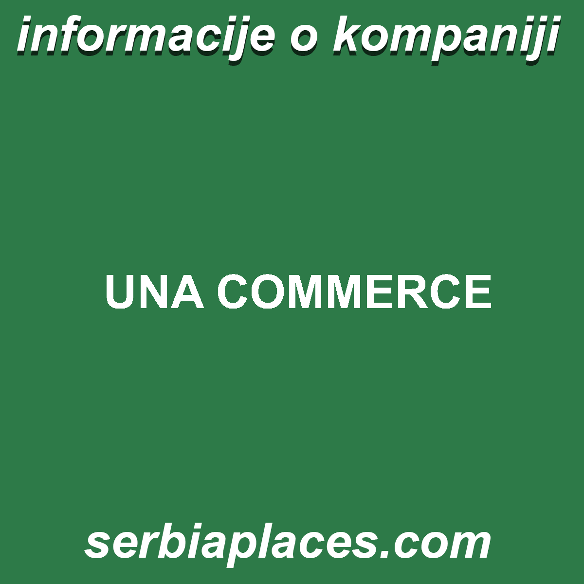 UNA COMMERCE