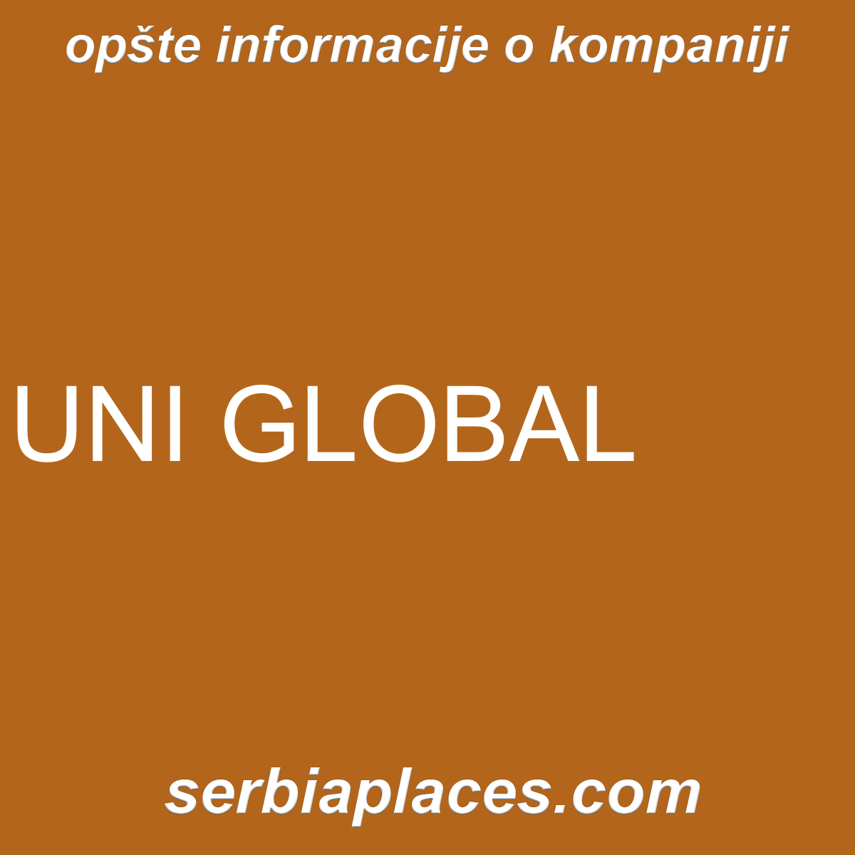 UNI GLOBAL