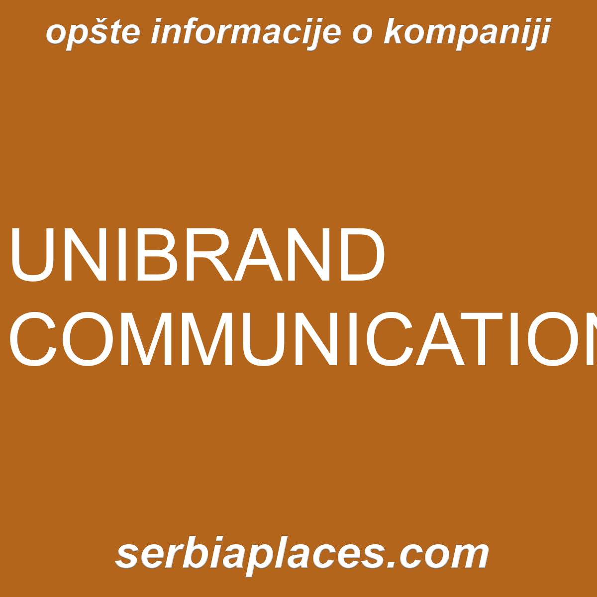 UNIBRAND COMMUNICATIONS