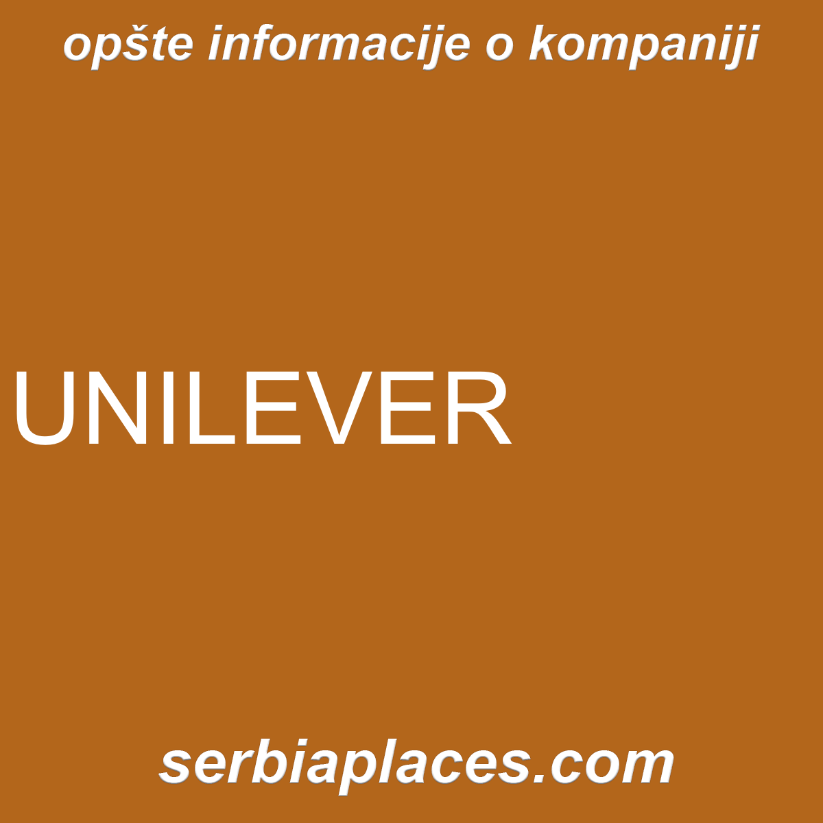 UNILEVER