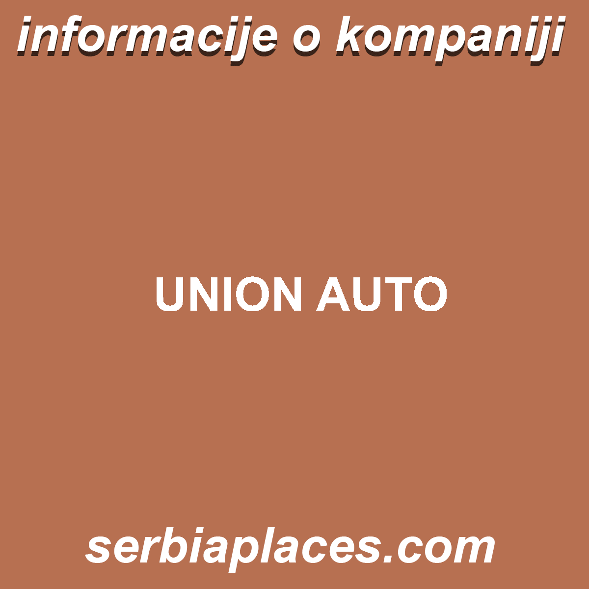 UNION AUTO