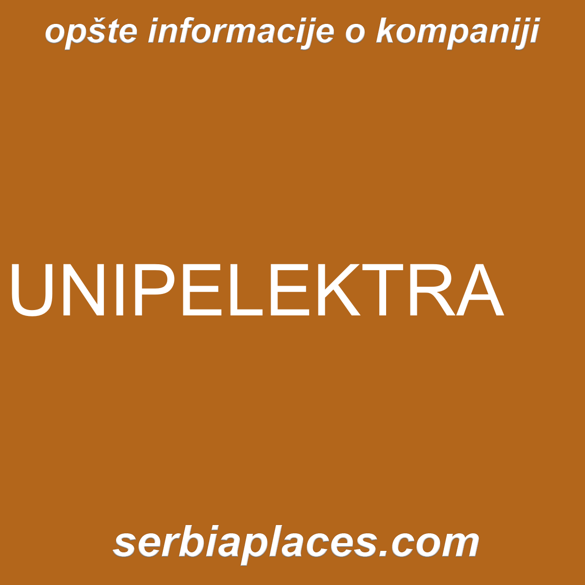 UNIPELEKTRA