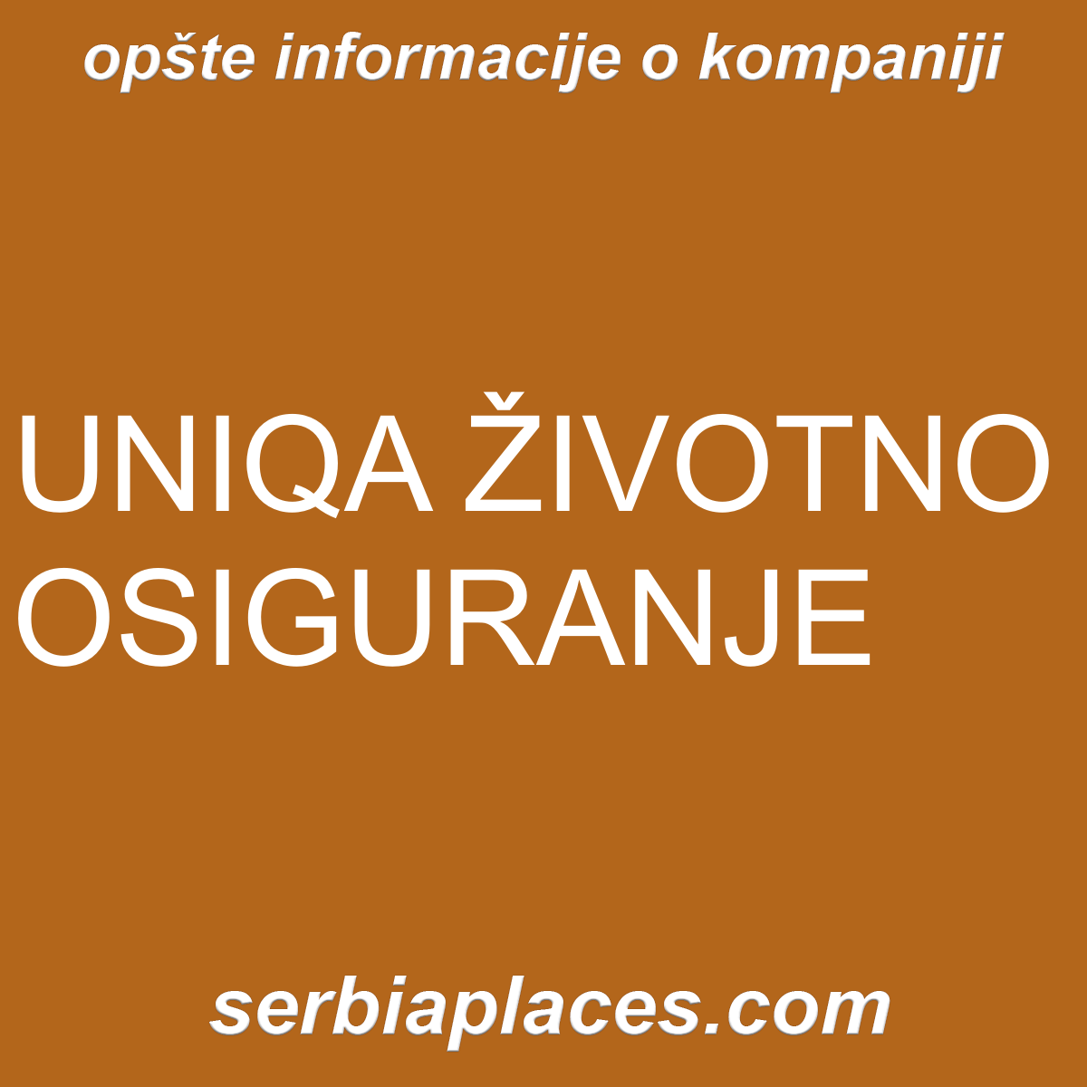 UNIQA ŽIVOTNO OSIGURANJE