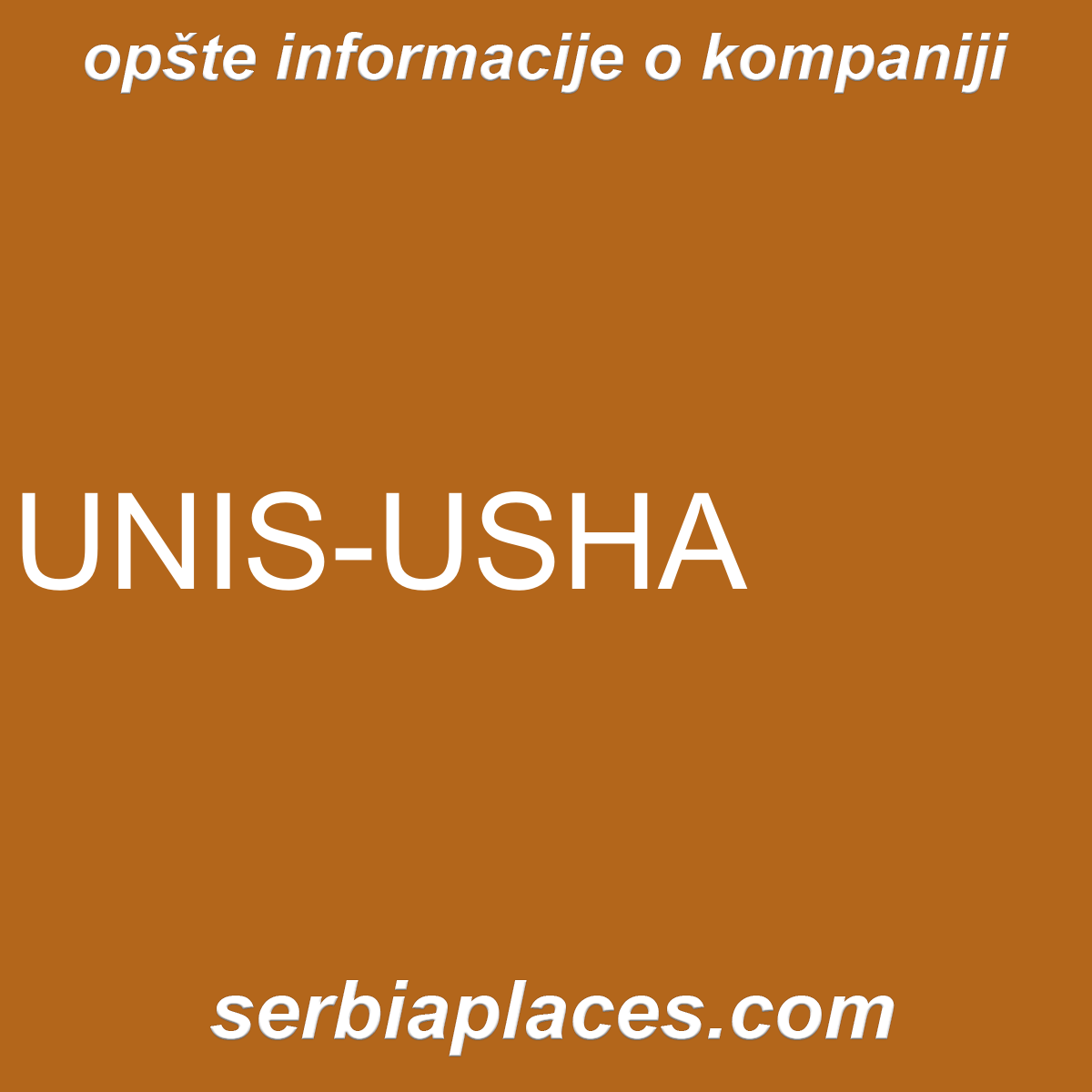 UNIS-USHA