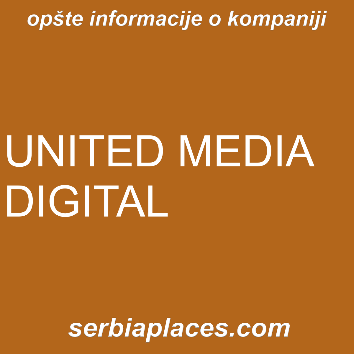 UNITED MEDIA DIGITAL