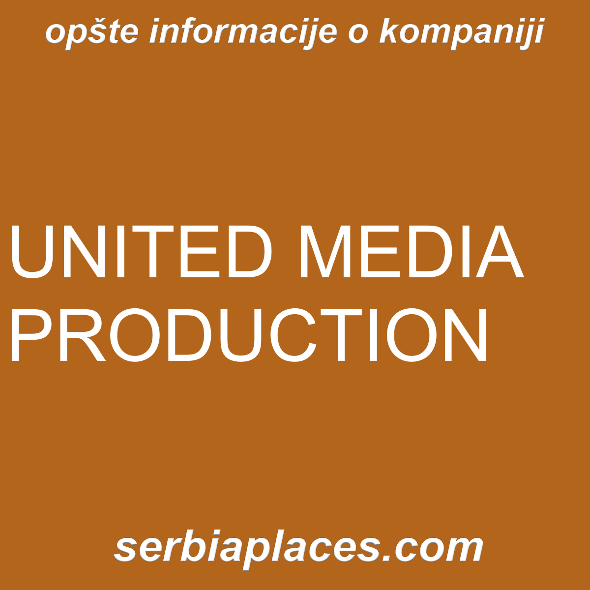 UNITED MEDIA PRODUCTION