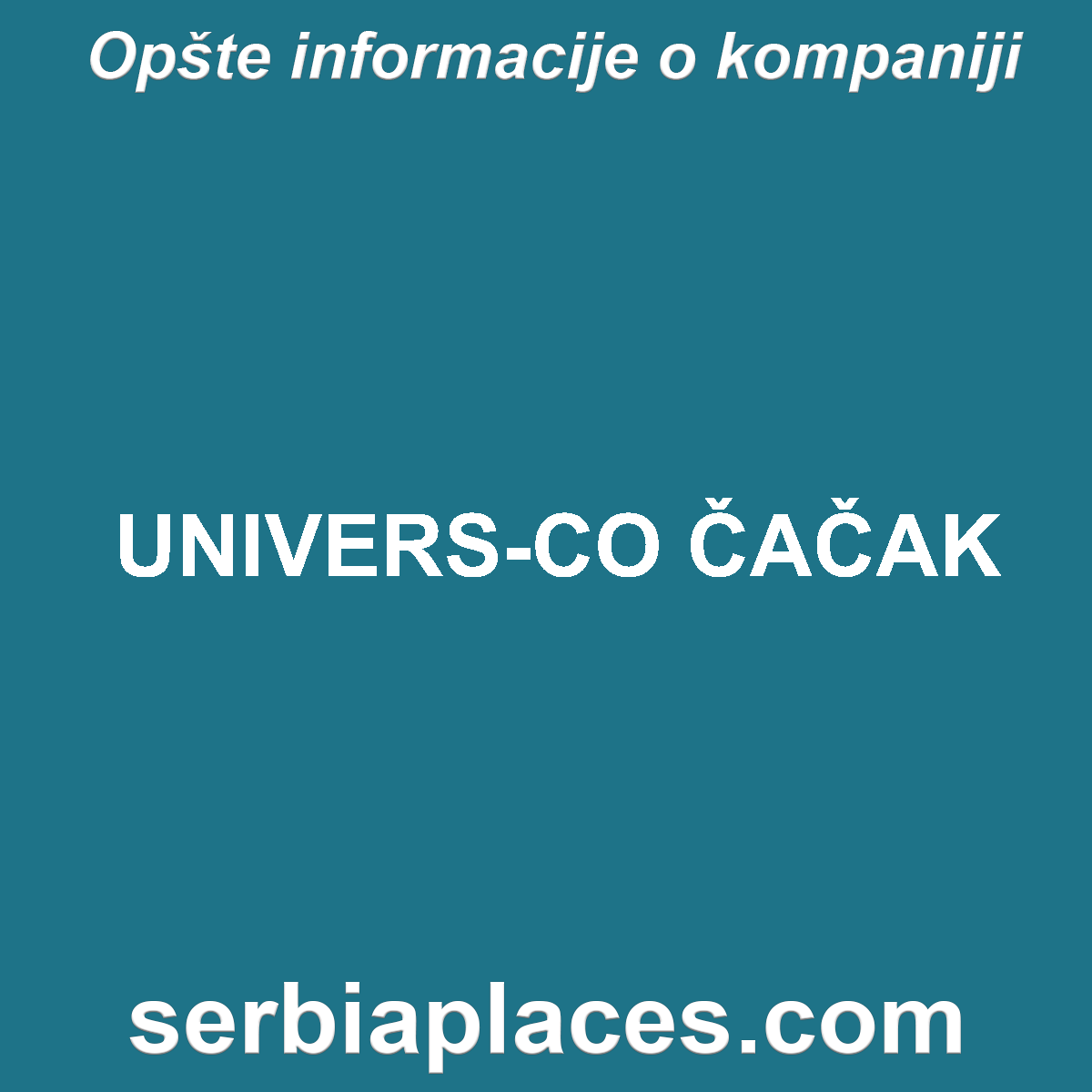 UNIVERS-CO ČAČAK