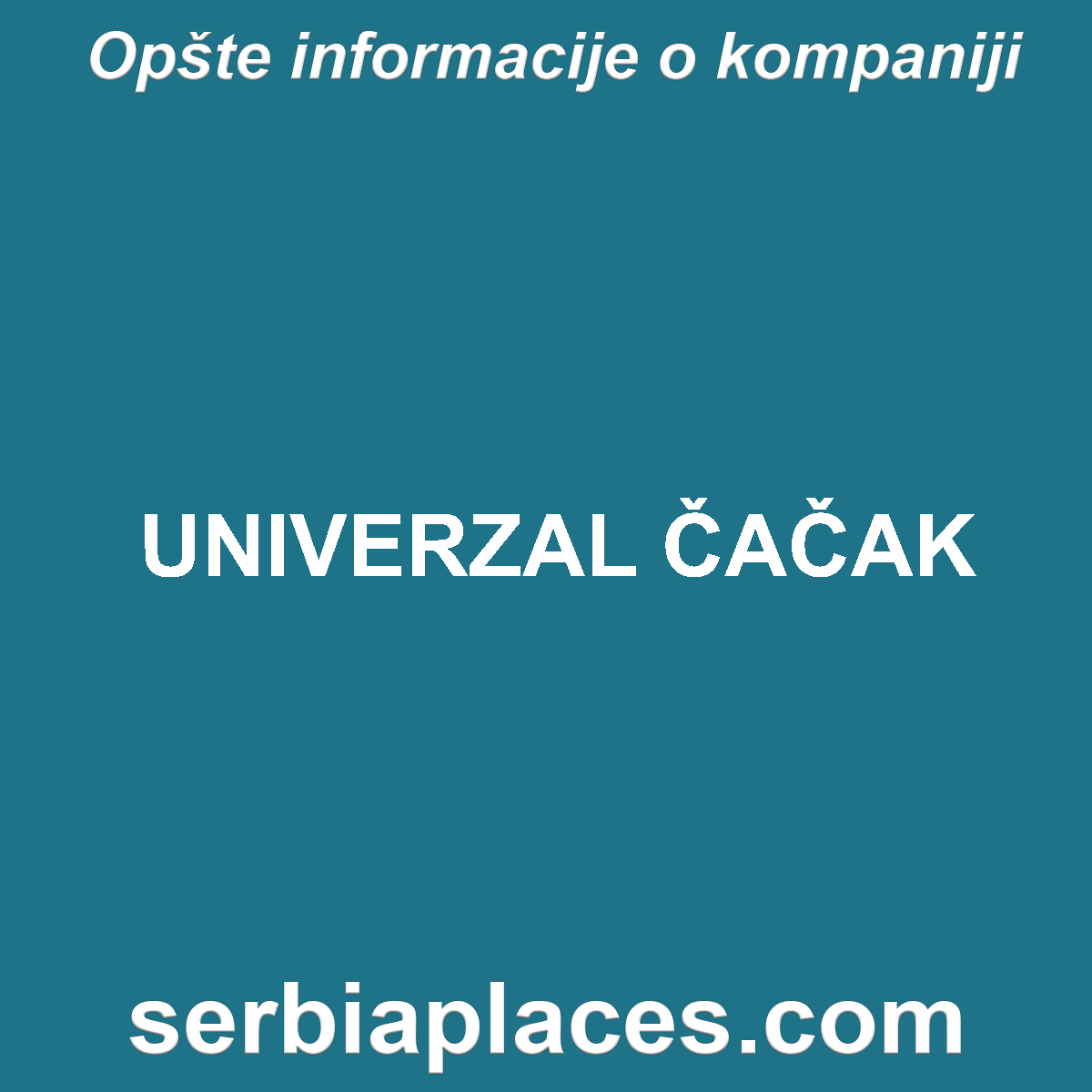 UNIVERZAL ČAČAK