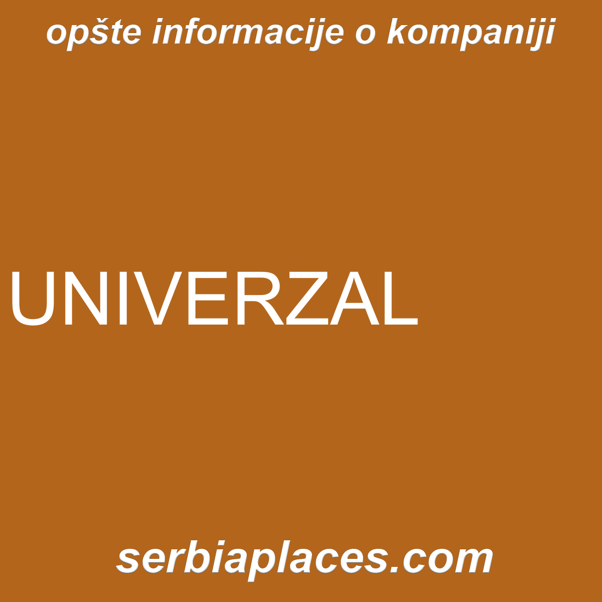 UNIVERZAL