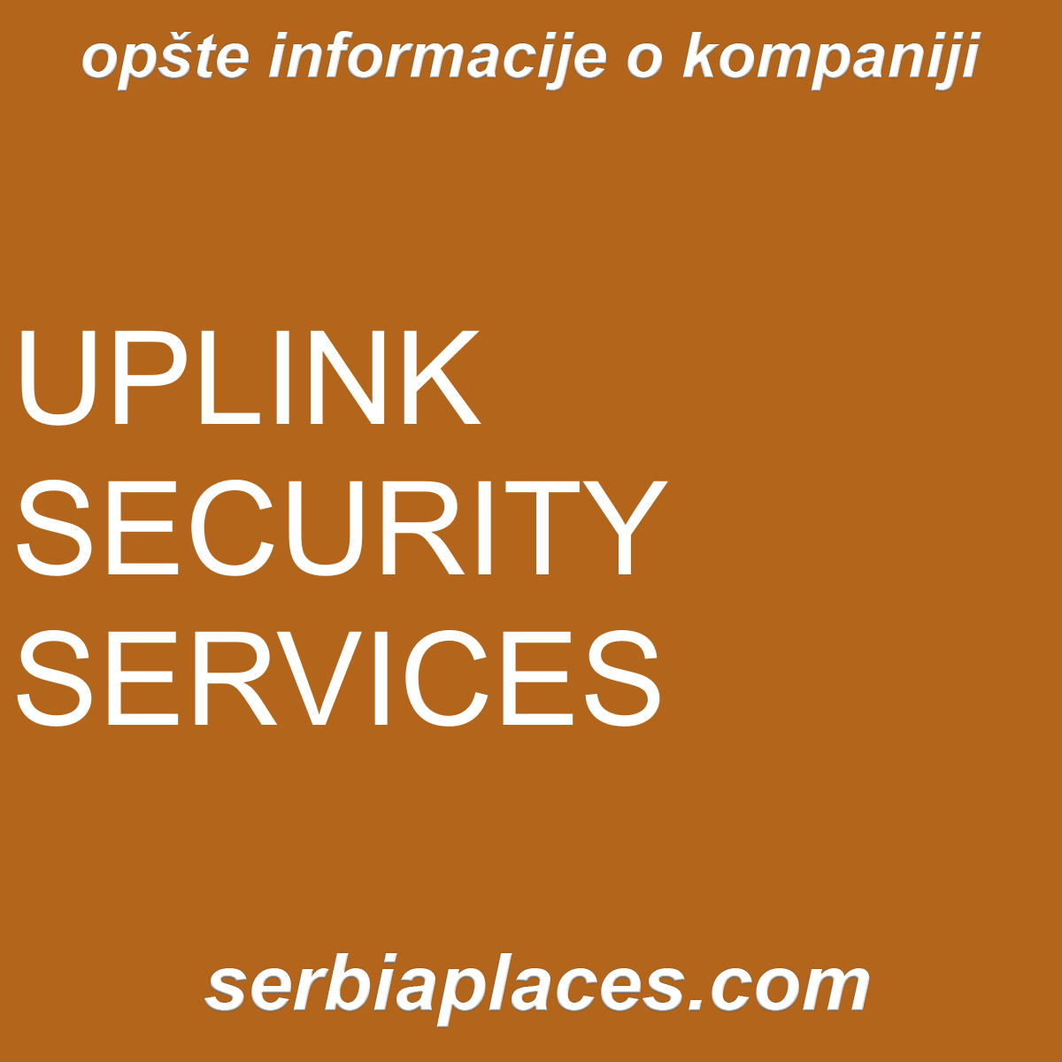 UPLINK SECURITY SERVICES