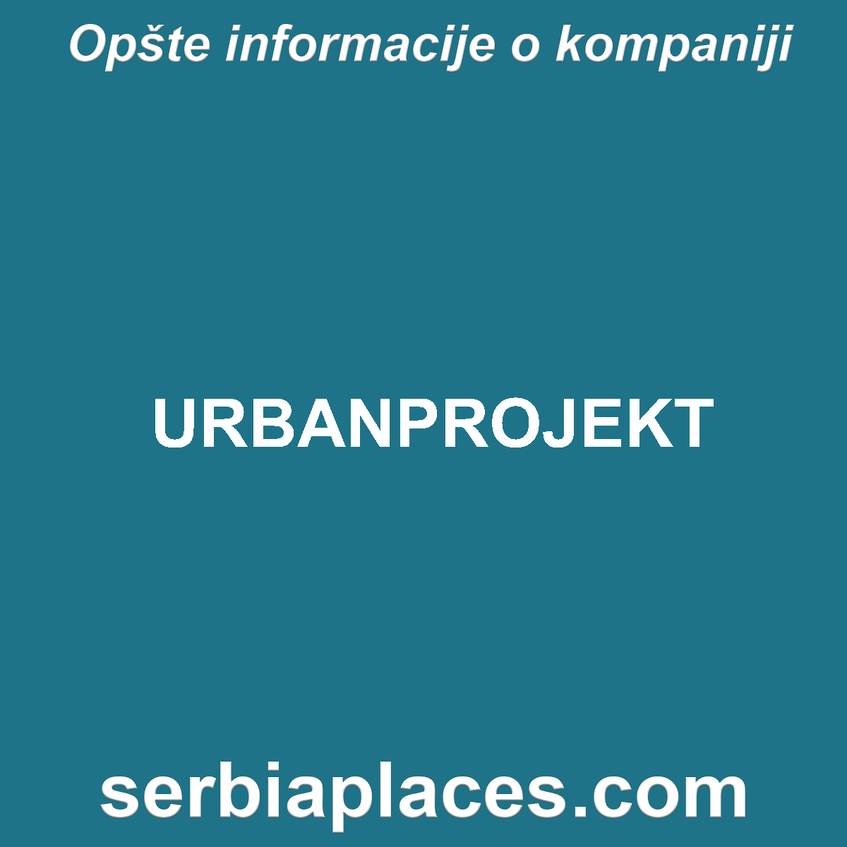URBANPROJEKT