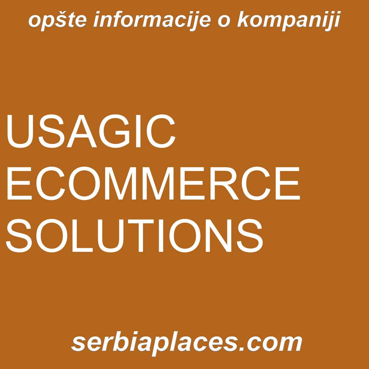 USAGIC ECOMMERCE SOLUTIONS