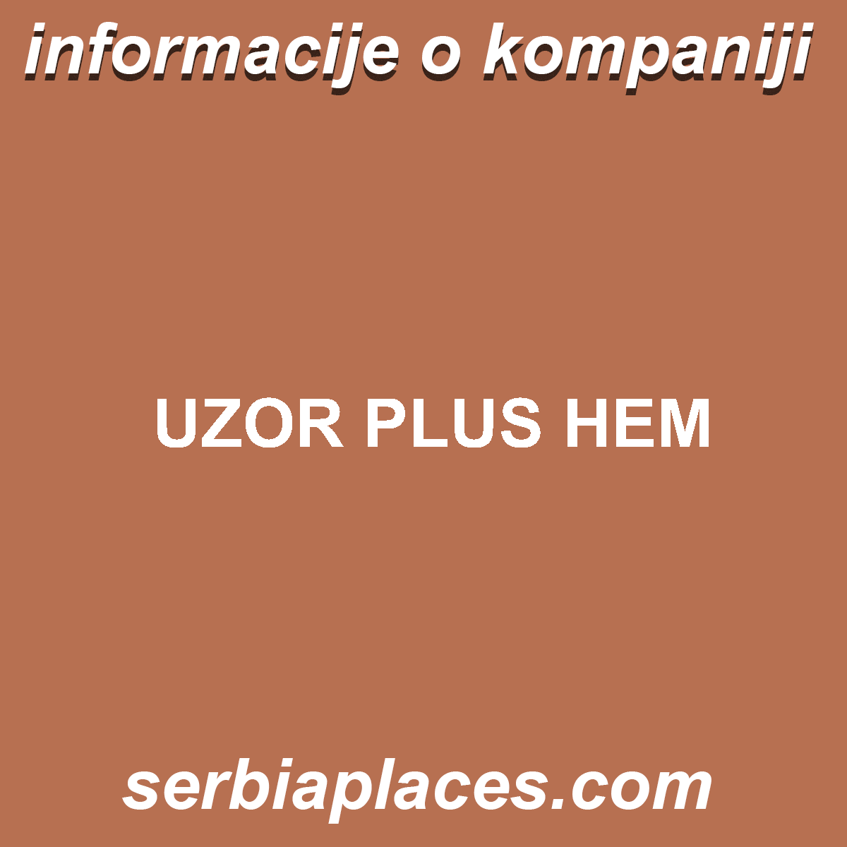 UZOR PLUS HEM