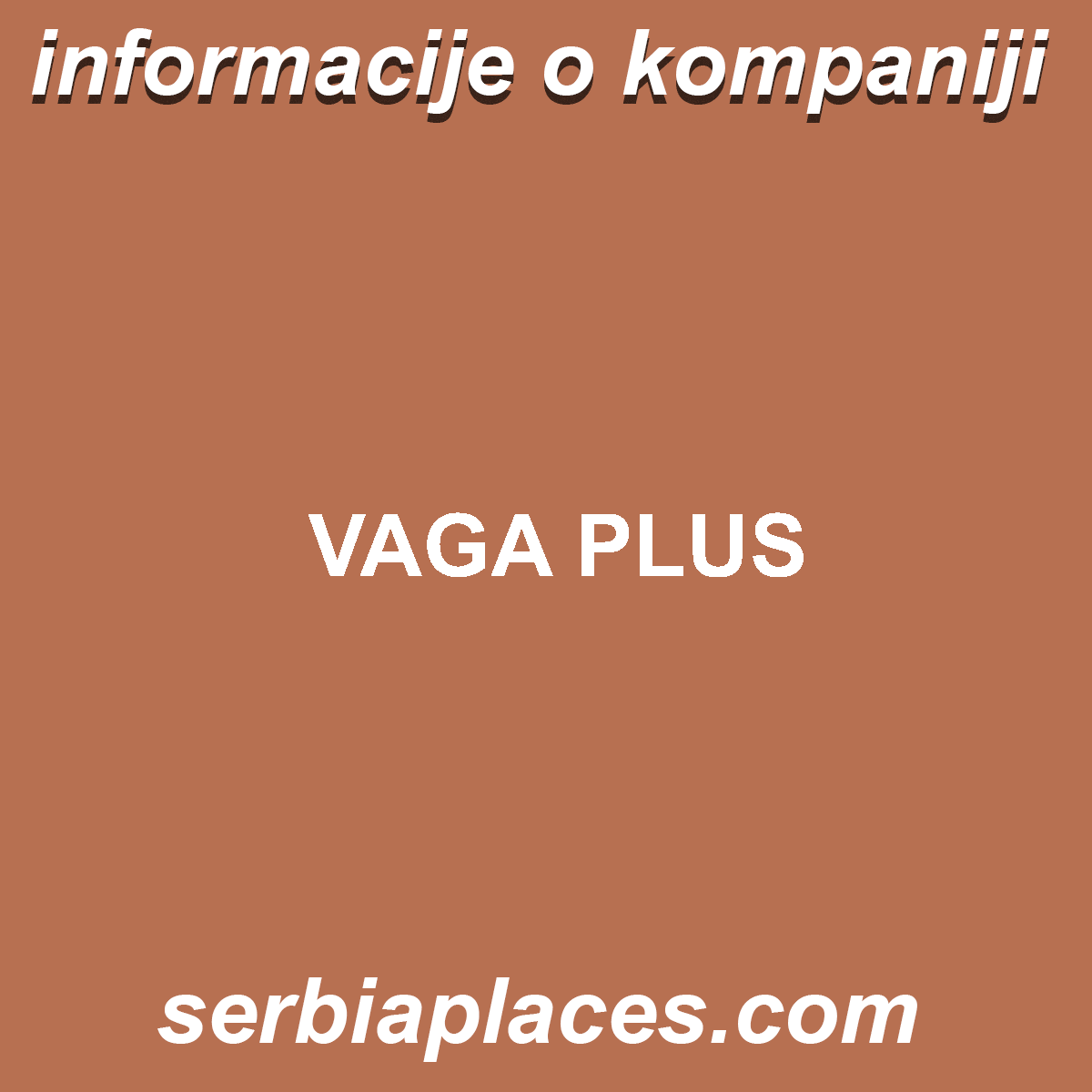 VAGA PLUS