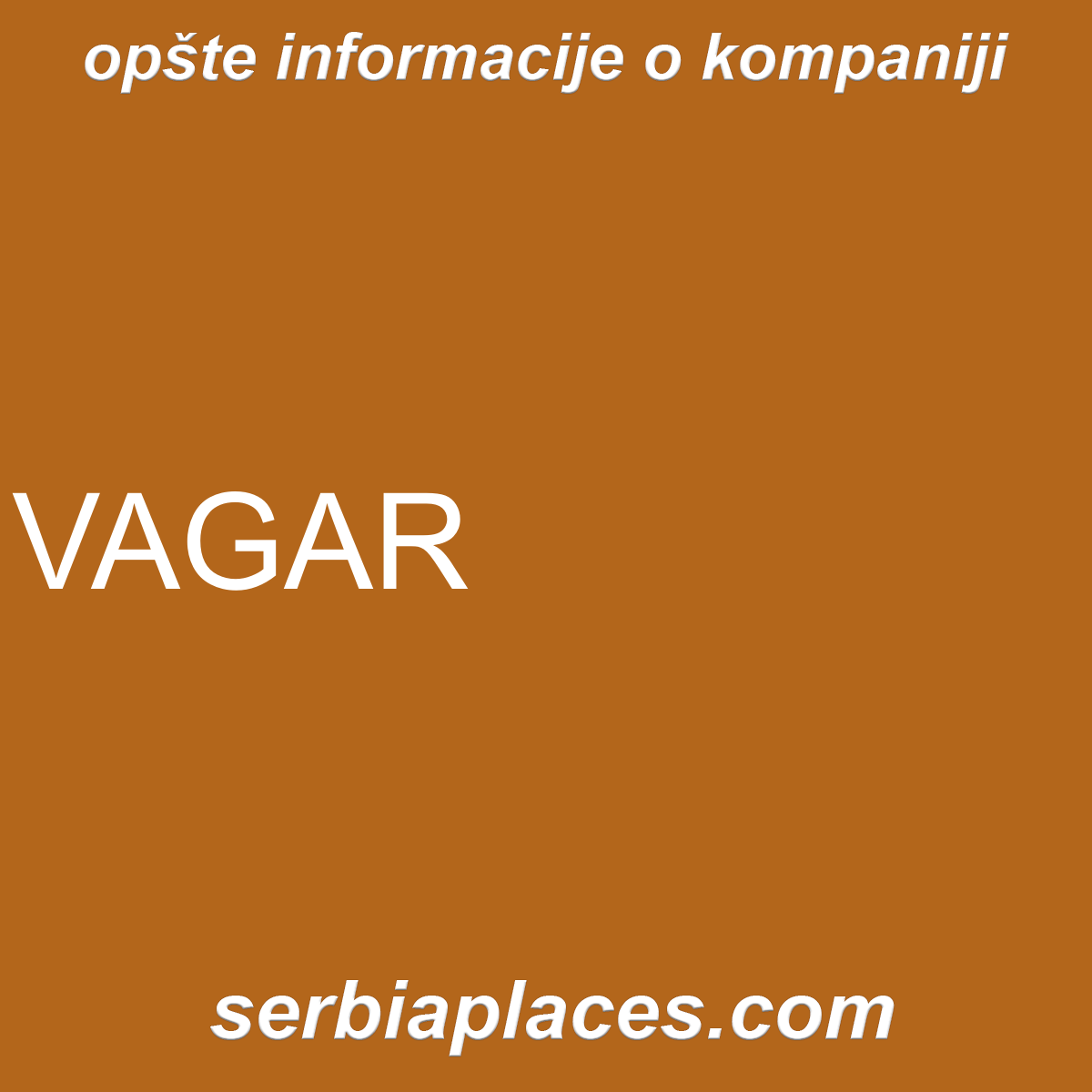 VAGAR