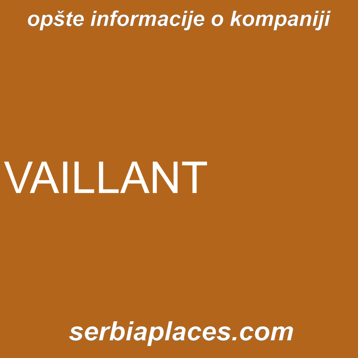 VAILLANT