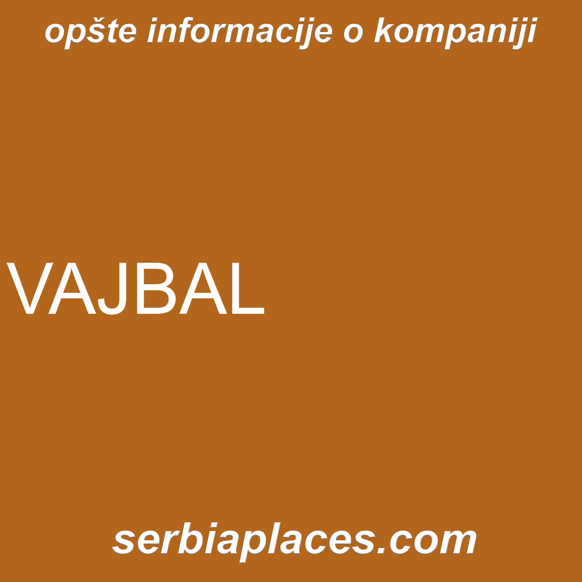 VAJBAL