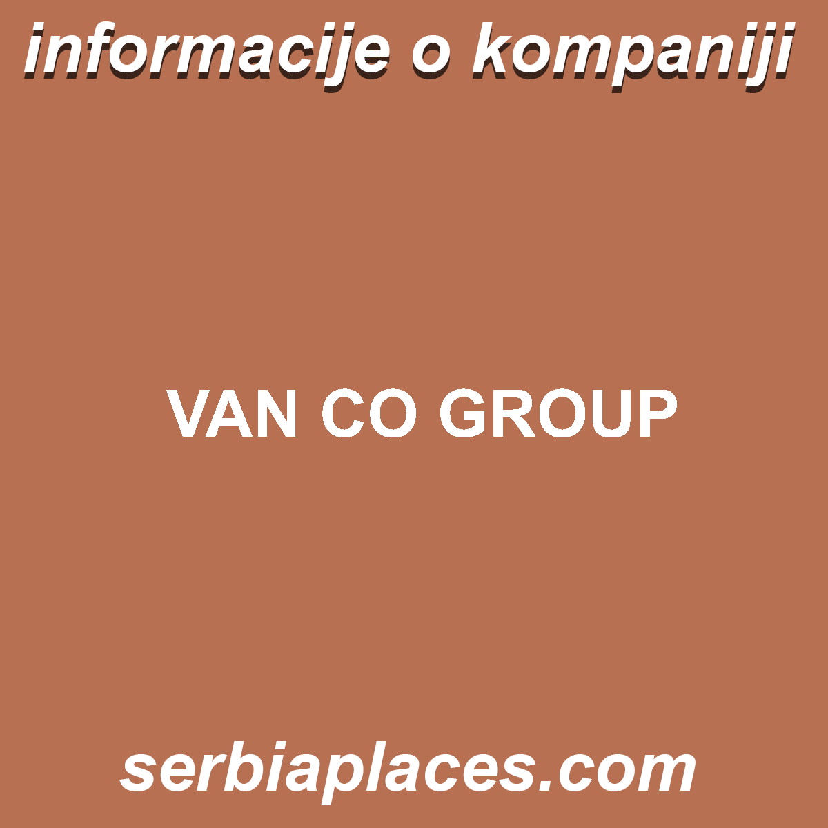 VAN CO GROUP