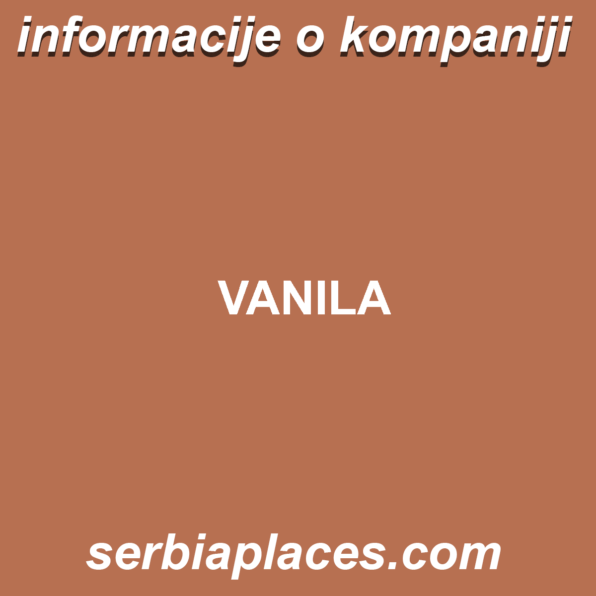 VANILA