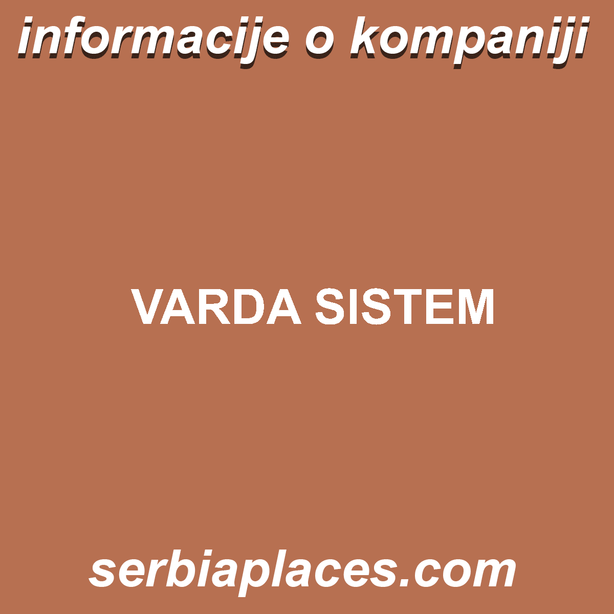 VARDA SISTEM