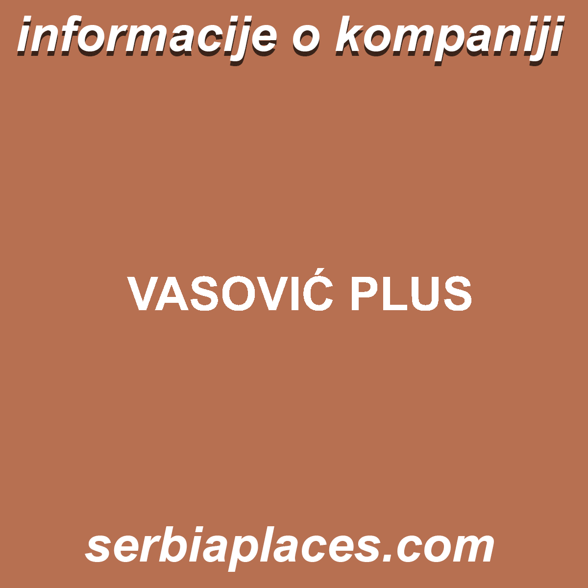 VASOVIĆ PLUS