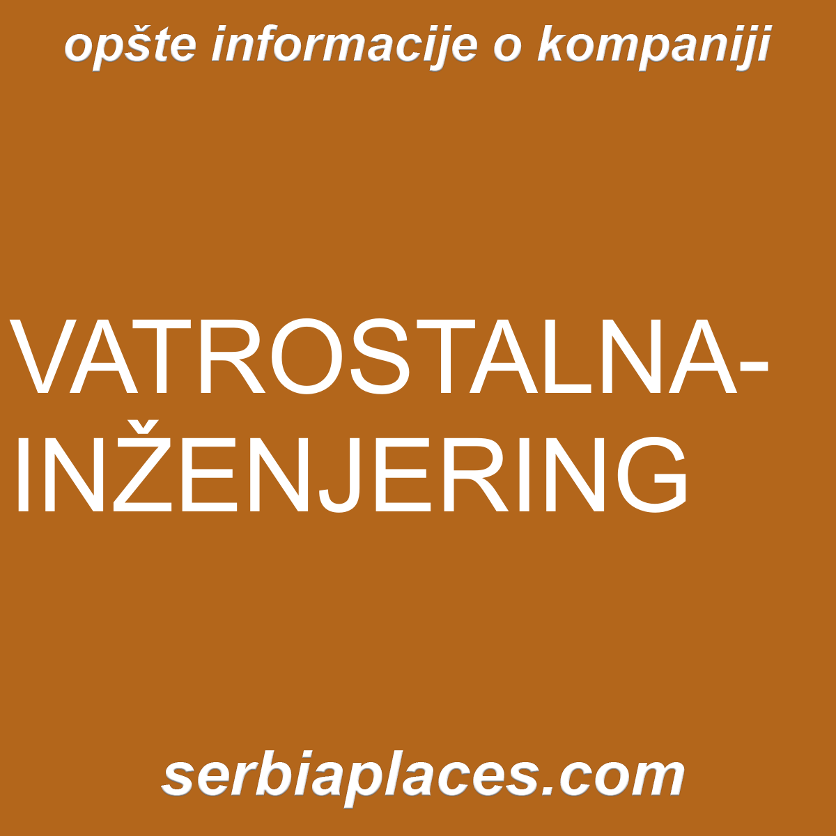 VATROSTALNA-INŽENJERING