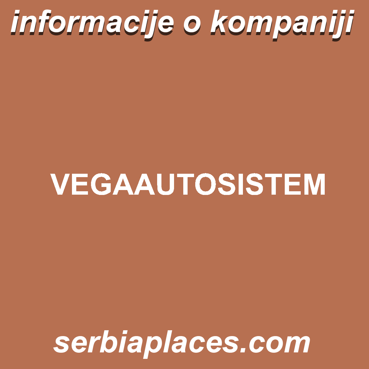 VEGAAUTOSISTEM